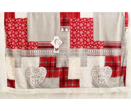 Casabiancheria.it | Plaid di pile agnellato Daunex Morbidotto Patchwork 130x160 plaid in pile agnellato amazon