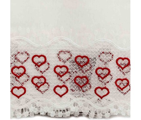 Tenda pannello Agata con pizzo macramè tende da interno tenda confezionata