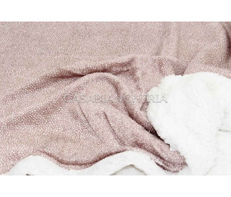 Casabiancheria.it | Plaid e coperta di pile agnellato Dots plaid in pile amazon