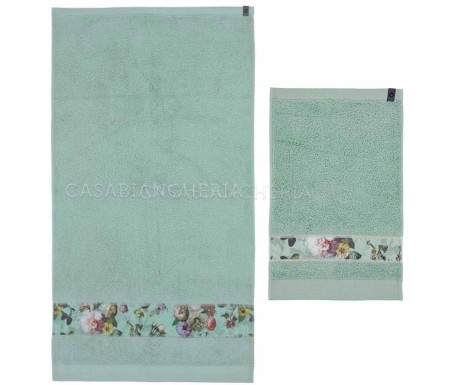Casabiancheria.it | Coppia asciugamani di spugna Essenza Home Fleur set asciugamani in spugna amazon