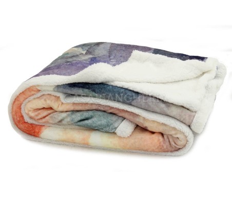 Casabiancheria.it | Plaid di pile agnellato matrimoniale Art plaid in pile amazon plaid agnellato