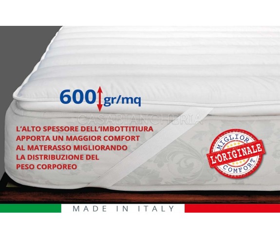 Casabiancheria.it | Topper coprimaterasso trapuntato Super Confort amazon topper topper migliori