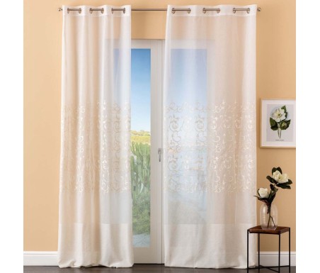 Tenda pannello confezionata Beatrice ricamata tende da interno tenda confezionata tende pronte