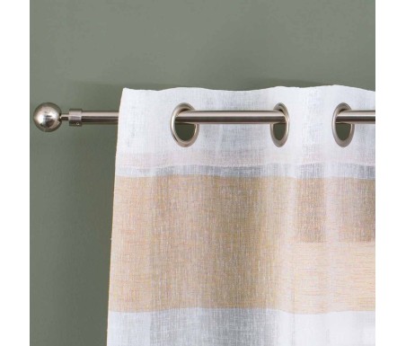 Casa Biancheria | Tenda confezionata rigata Laos tende per finestre da interno 