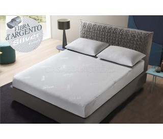 Casabiancheria.it | Coprimaterasso antibatterico anallergico Silver Fresh con angoli elasticizzati coprimaterasso antiacaro copr 2