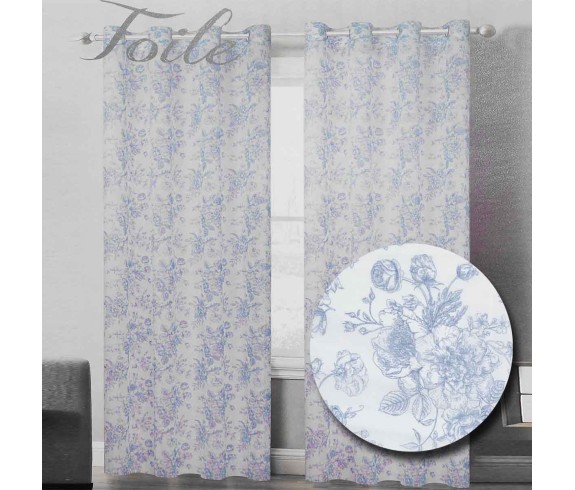 Tenda pannello confezionata Toile ricamata tende da interno tenda confezionata tende pronte