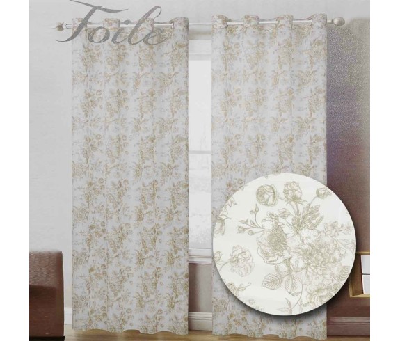 Tenda pannello confezionata Toile ricamata tende da interno tenda confezionata tende pronte