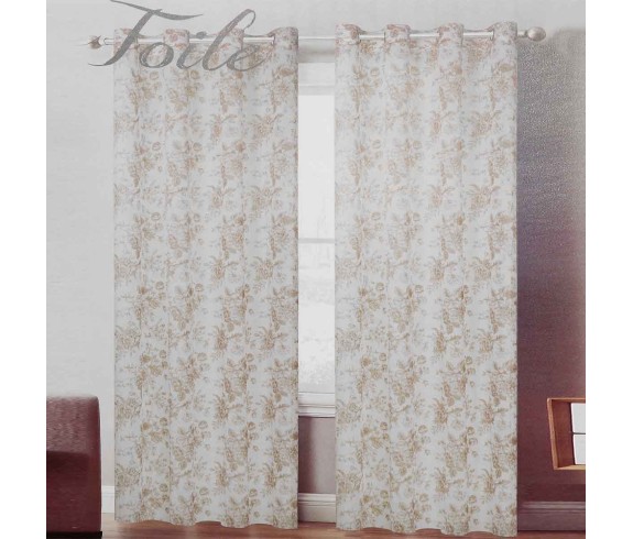 Tenda pannello confezionata Toile ricamata tende da interno tenda confezionata tende pronte