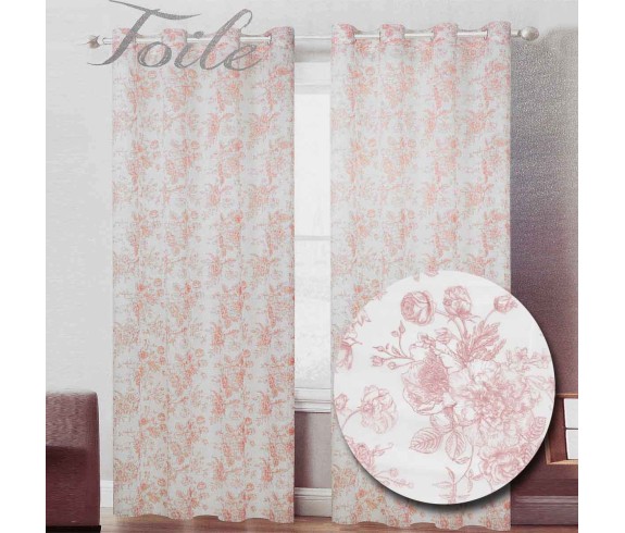 Tenda pannello confezionata Toile ricamata tende da interno tenda confezionata tende pronte