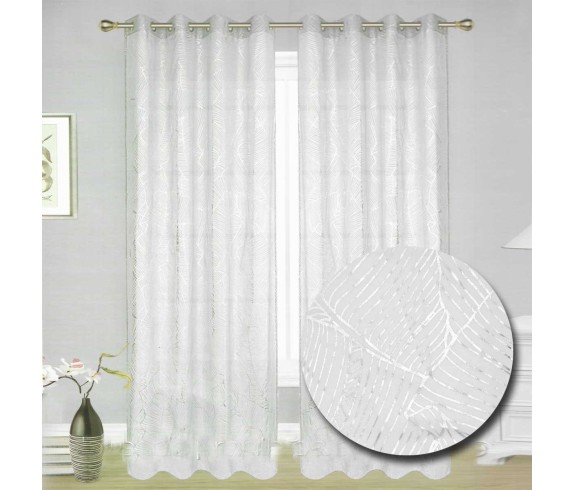 Tenda pannello confezionata Atlas ricamata tende da interno tenda confezionata tende pronte