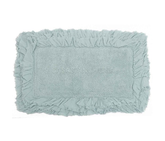 Casabiancheria.it | Tappeto bagno di cotone Frill Liz tappeti in cotone amazon