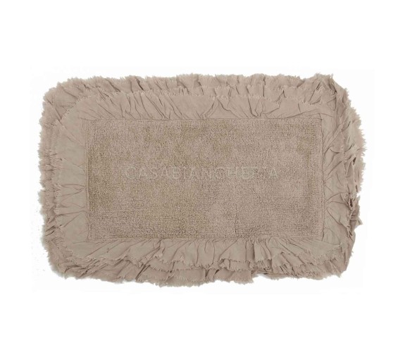 Casabiancheria.it | Tappeto bagno di cotone Frill Liz tappeti in cotone amazon