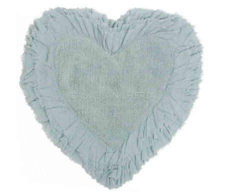 Casabiancheria.it | Tappeto bagno di cotone Frill Liz Cuore tappeti in cotone amazon