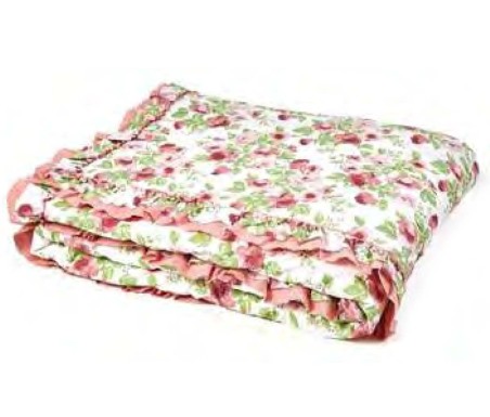 Casabiancheria.it | Copriletto trapuntato matrimoniale  Caen con volant amazon trapuntino leggero