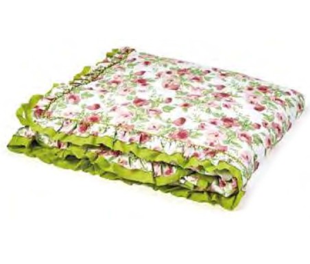 Casabiancheria.it | Copriletto trapuntato matrimoniale  Caen con volant amazon trapuntino leggero