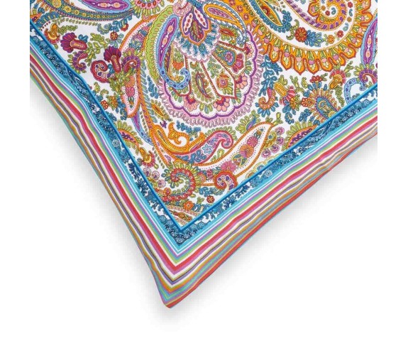 Casabiancheria.it | Cuscino arredo Granfoulard Bassetti Noto in saia di cotone con imbottitura cuscini decorativi granfoulard ba