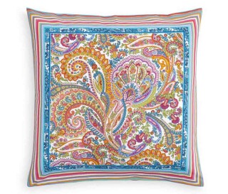 Casabiancheria.it | Cuscino arredo Granfoulard Bassetti Noto in saia di cotone con imbottitura cuscini decorativi granfoulard ba