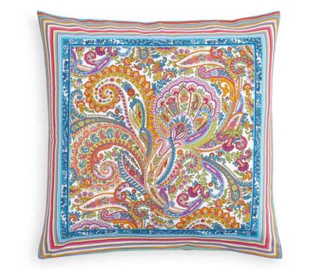 Casabiancheria.it | Cuscino arredo Granfoulard Bassetti Noto in saia di cotone con imbottitura cuscini decorativi granfoulard ba