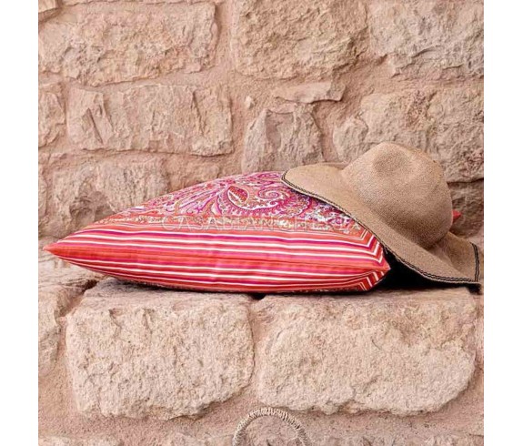 Casabiancheria.it | Cuscino arredo Granfoulard Bassetti Noto in saia di cotone con imbottitura cuscini decorativi granfoulard ba