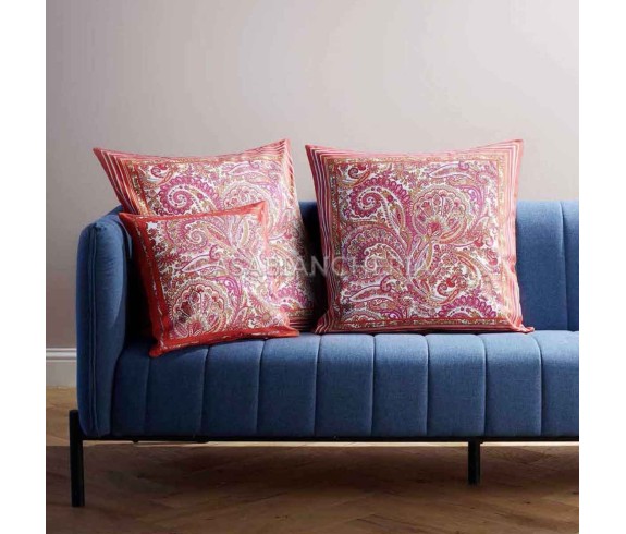 Casabiancheria.it | Cuscino arredo Granfoulard Bassetti Noto in saia di cotone con imbottitura cuscini decorativi granfoulard ba