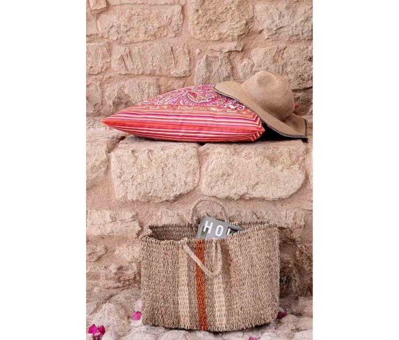 Casabiancheria.it | Cuscino arredo Granfoulard Bassetti Noto in saia di cotone con imbottitura cuscini decorativi granfoulard ba