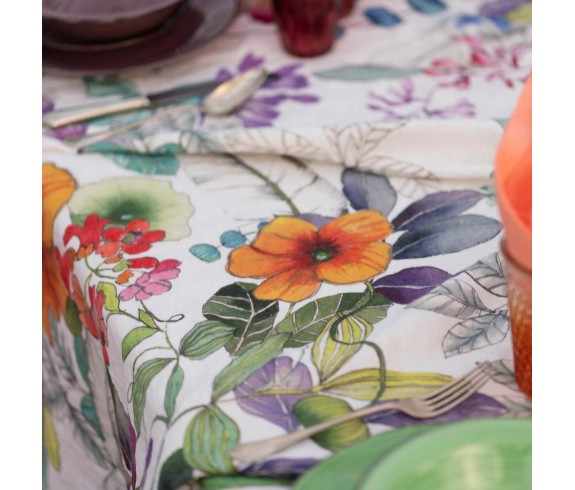 Casabiancheria.it | Tovaglia di canapa Tessitura Toscana Telerie Maui tovaglie in canapa colorate