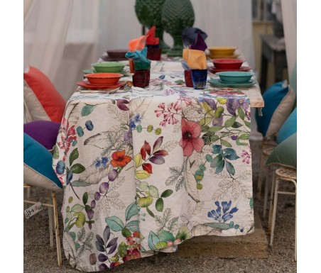 Casabiancheria.it | Tovaglia di canapa Tessitura Toscana Telerie Maui tovaglie in canapa colorate