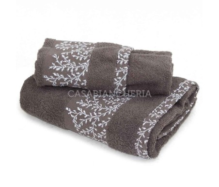 Casabiancheria.it | Asciugamano e ospite in spugna di cotone Elodie set 2+2 asciugamani in spugna amazon set asciugamano viso + 