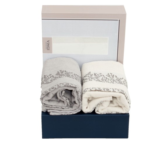 Casabiancheria.it | Asciugamano e ospite in spugna di cotone Elodie set 2+2 asciugamani in spugna amazon set asciugamano viso + 