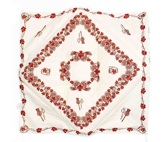 Casabiancheria.it | Cuscino sedia con alette Stampa Romagnola cuscini per sedie da cucina country