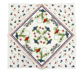 Casabiancheria | Cuscino sedia romagnolo con alette Garofano di Faenza cuscino per sedie da cucina