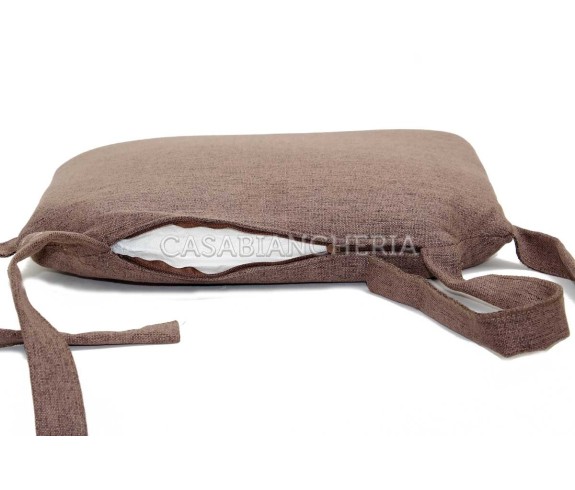 Casabiancheria.it | Cuscino sedia imbottito antimacchia Sagomato sfoderabile cuscini per sedie da cucina  