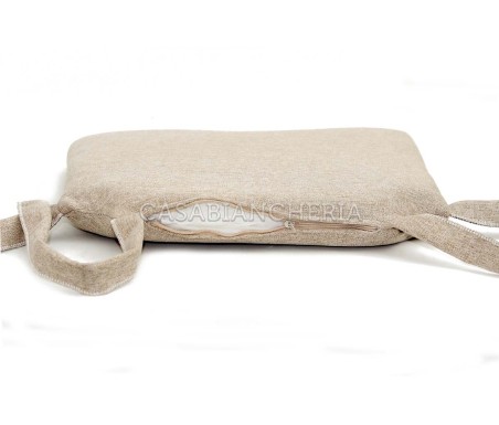 Casabiancheria.it | Cuscino sedia imbottito antimacchia Sagomato sfoderabile cuscini per sedie da cucina  