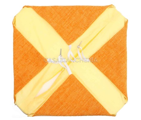 Casabiancheria.it | Cuscino sedia con alette Intreccio cuscini per sedia da cucina