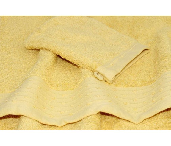 Casabiancheria.it | Set asciugamano viso + ospite + guanto in spugna di cotone in scatola porta oggetti asciugamani in spugna am