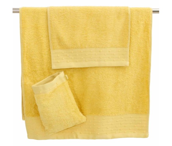 Casabiancheria.it | Set asciugamano viso + ospite + guanto in spugna di cotone in scatola porta oggetti asciugamani in spugna am