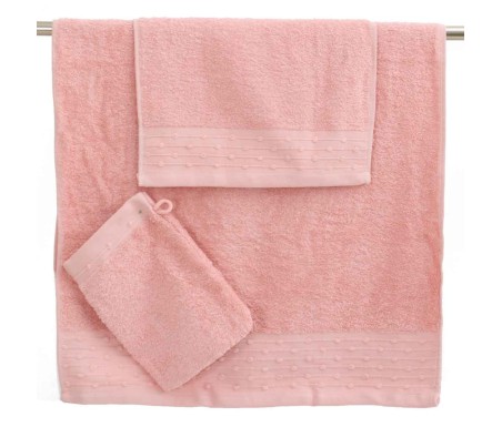 Casabiancheria.it | Set asciugamano viso + ospite + guanto in spugna di cotone in scatola porta oggetti asciugamani in spugna am