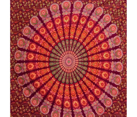 Casabiancheria.it | Telo arredo copritutto Batik Sabbia Rainbow teli arredo amazon copritutto copridivano in cotone 