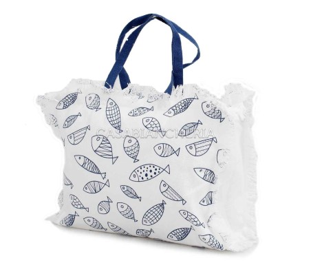 Casabiancheria.it | Borsa da mare con cerniera Aquarius borse mare amazon borse mare in tessuto