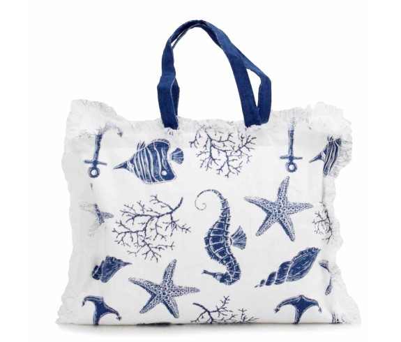 Casabiancheria.it | Borsa da mare con cerniera Aquarius borse mare amazon borse mare in tessuto