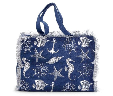 Casabiancheria.it | Borsa da mare con cerniera Aquarius borse mare amazon borse mare in tessuto