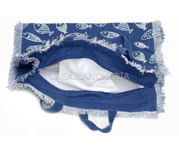 Casabiancheria.it | Borsa da mare con cerniera Aquarius borse mare amazon borse mare in tessuto