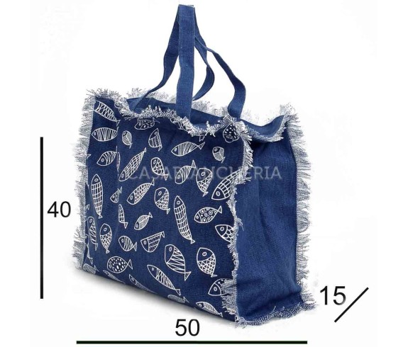 Casabiancheria.it | Borsa da mare con cerniera Aquarius borse mare amazon borse mare in tessuto