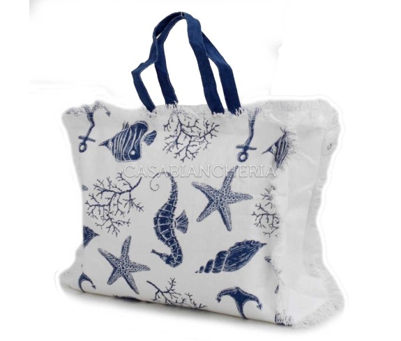 Casabiancheria.it | Borsa da mare con cerniera Aquarius borse mare amazon borse mare in tessuto