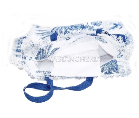 Casabiancheria.it | Borsa da mare con cerniera Wild borse mare amazon borse mare in tessuto