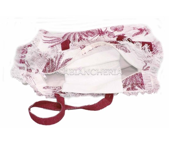 Casabiancheria.it | Borsa da mare con cerniera Wild borse mare amazon borse mare in tessuto