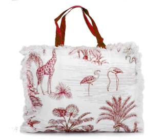 Casabiancheria.it | Borsa da mare con cerniera Wild borse mare amazon borse mare in tessuto