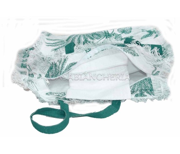 Casabiancheria.it | Borsa da mare con cerniera Wild borse mare amazon borse mare in tessuto