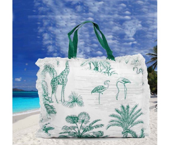 Casabiancheria.it | Borsa da mare con cerniera Wild borse mare amazon borse mare in tessuto