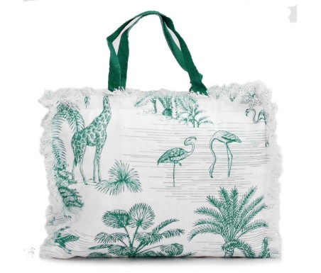 Casabiancheria.it | Borsa da mare con cerniera Wild borse mare amazon borse mare in tessuto